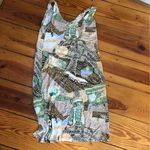 Gravel and Gold dress, rare car print!